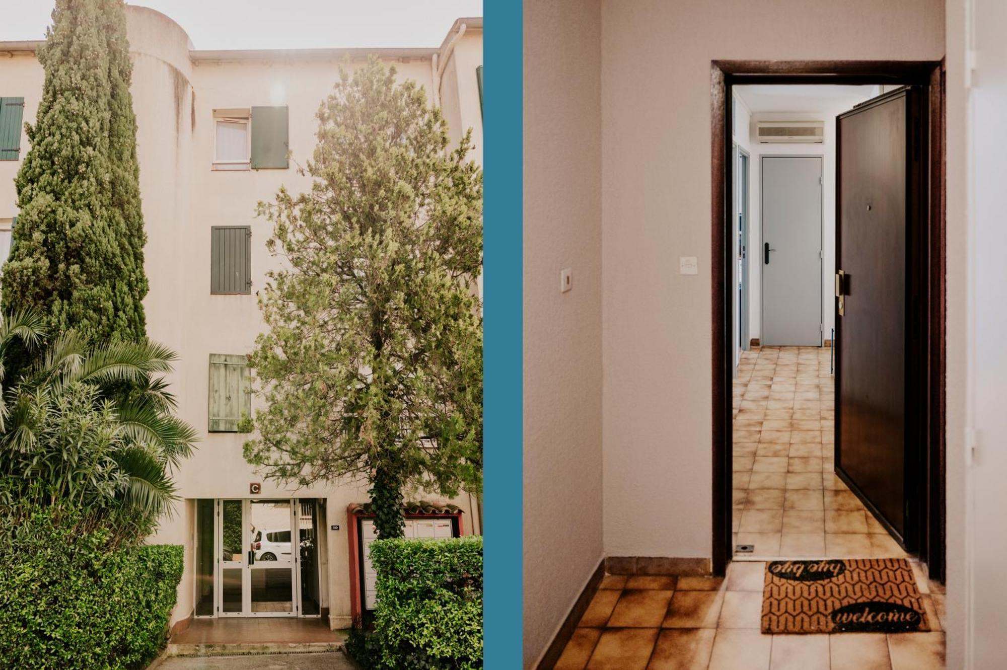 Netflix - Lit Queen Size - Terrasse Plein Sud - Climatisation - 2'Centre-Ville - 6'Mer - Parking Prive - 56M2 - L'Olivine - Offre Speciale La Londe-les-Maures Exteriér fotografie